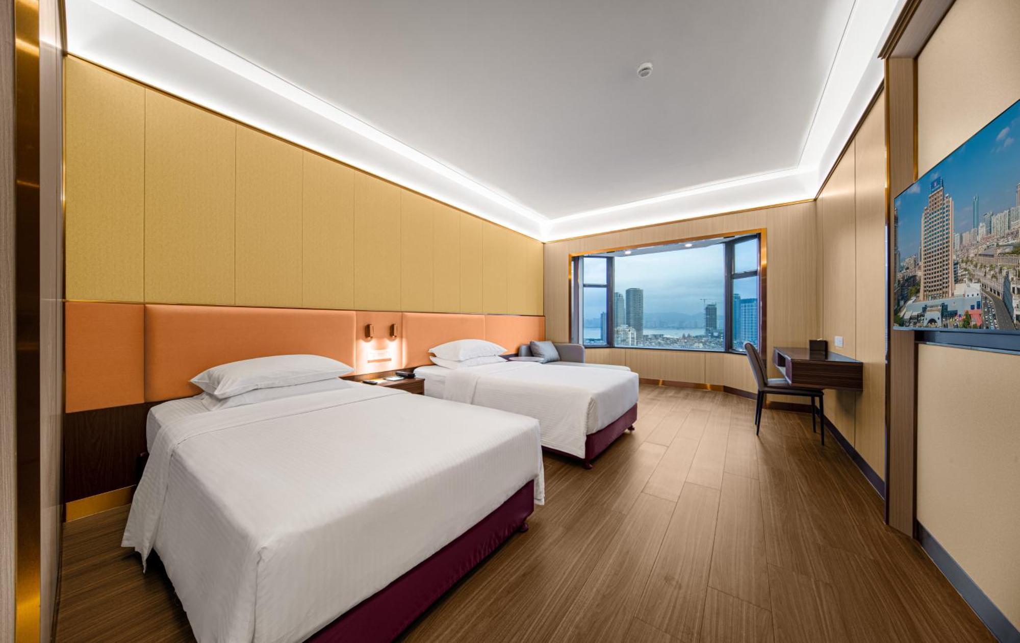 Millennium Harbourview Hotel Xiamen-Near Metro Station & Zhongshan Road Bagian luar foto